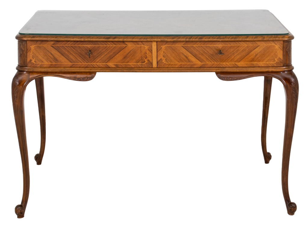 ITALIAN ROCOCO STYLE BUREAU PLAT OR