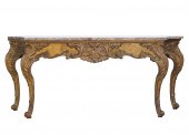 ITALIAN ROCOCO-STYLE CARVED GI