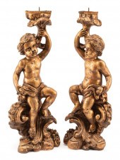 ITALIAN ROCOCO-STYLE CARVED GI