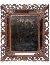 ITALIAN ROCOCO-STYLE CARVED OA