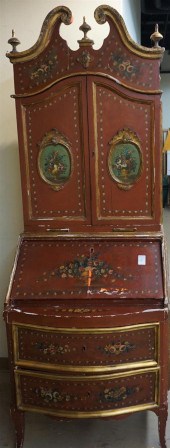 ITALIAN ROCOCO STYLE FLORAL PA