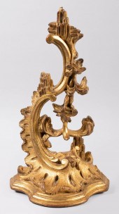 ITALIAN ROCOCO STYLE GILT COMP