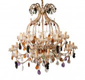 ITALIAN ROCOCO STYLE GILT META