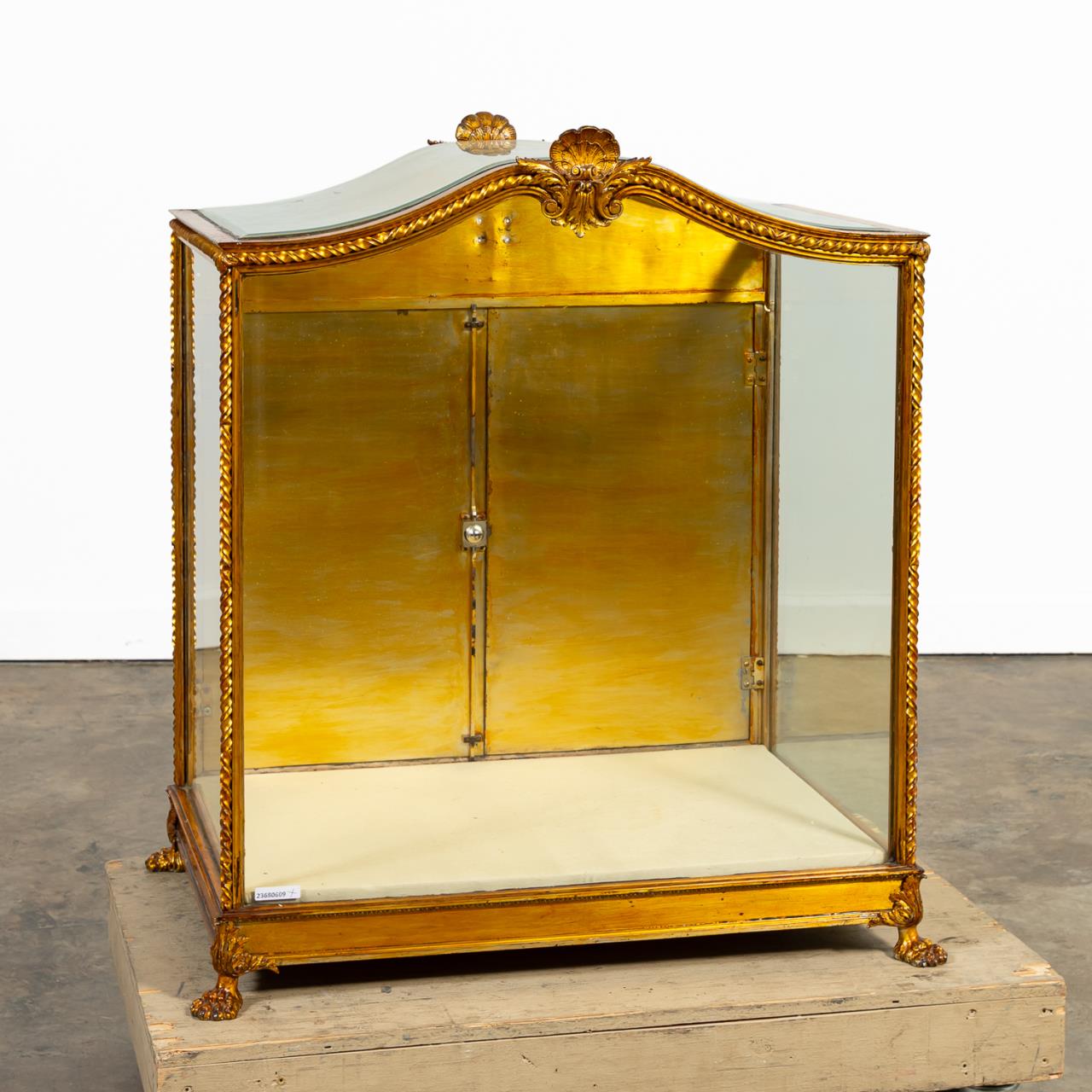 ITALIAN ROCOCO-STYLE GILT METAL