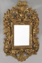 Italian Rococo style gilt wood