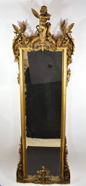 ITALIAN ROCOCO STYLE GILT WOOD