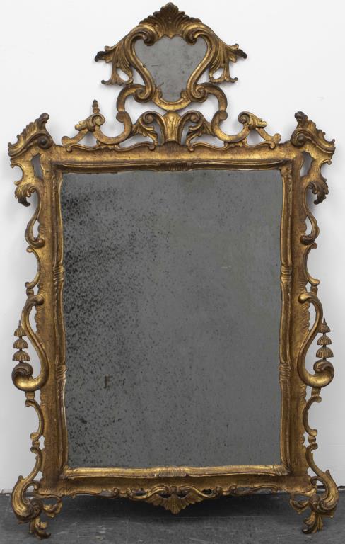 ITALIAN ROCOCO STYLE GILTWOOD