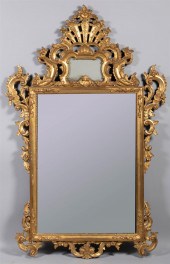ITALIAN ROCOCO STYLE GILTWOOD