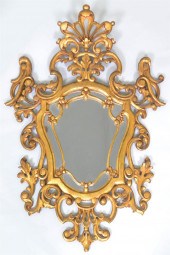 ITALIAN ROCOCO STYLE GILTWOOD
