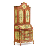 ITALIAN ROCOCO STYLE PAINTED S