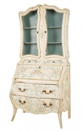 ITALIAN ROCOCO-STYLE PAINTED S