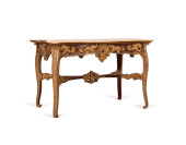 ITALIAN ROCOCO STYLE RED & GIL