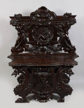 ITALIAN ROCOCO STYLE WALNUT HA