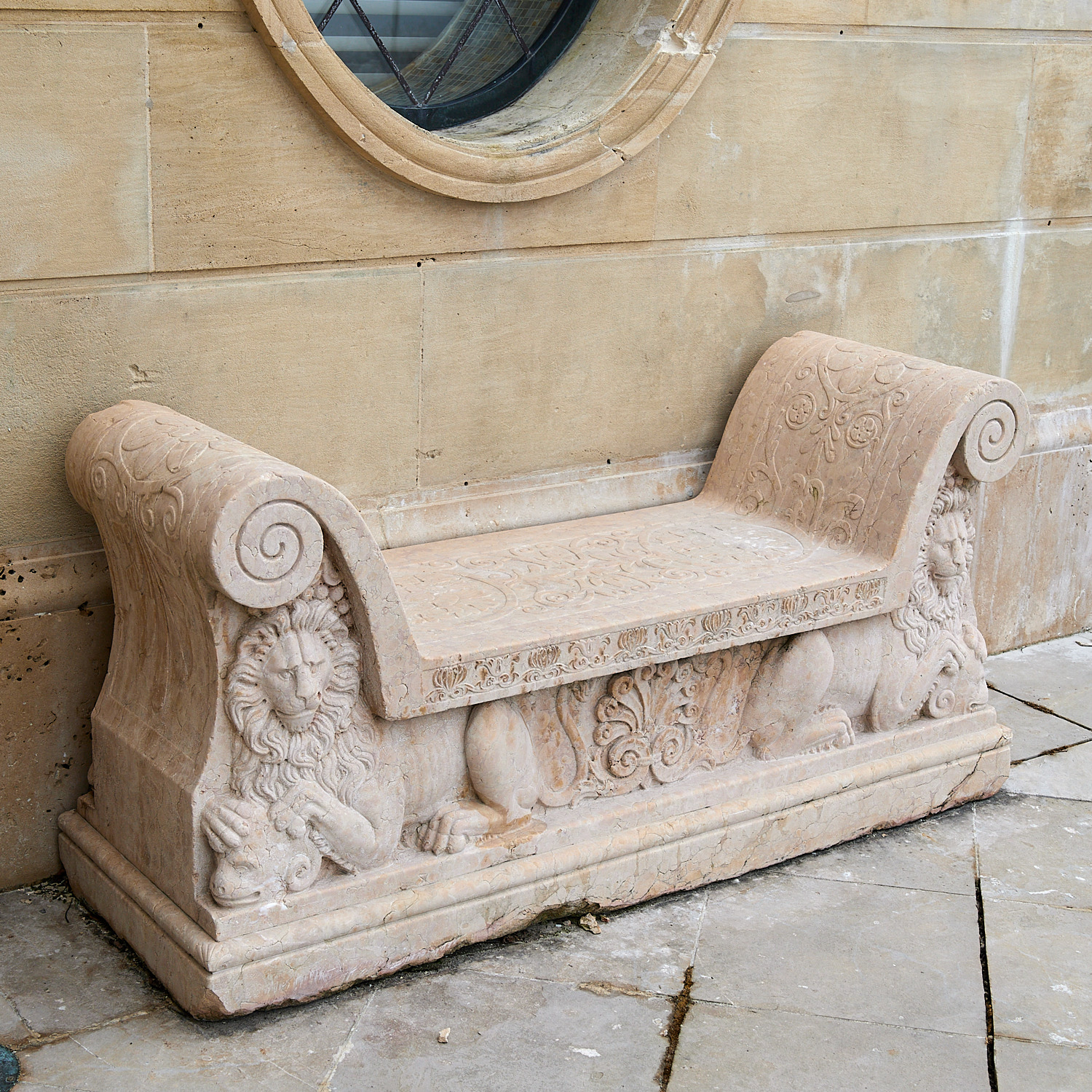 ITALIAN ROMANESQUE STYLE MARBLE