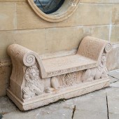 ITALIAN ROMANESQUE STYLE MARBL