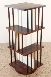 ITALIAN ROSEWOOD REVOLVING BOO