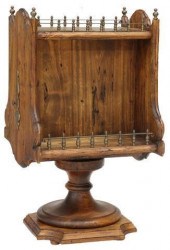 ITALIAN ROTATING MAGAZINE RACK