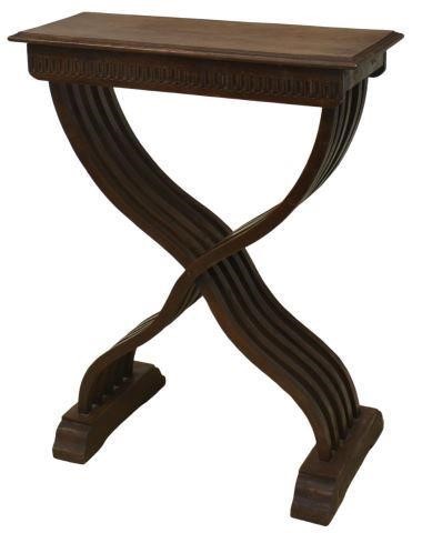 ITALIAN SAVONAROLA SLATTED WALNUT