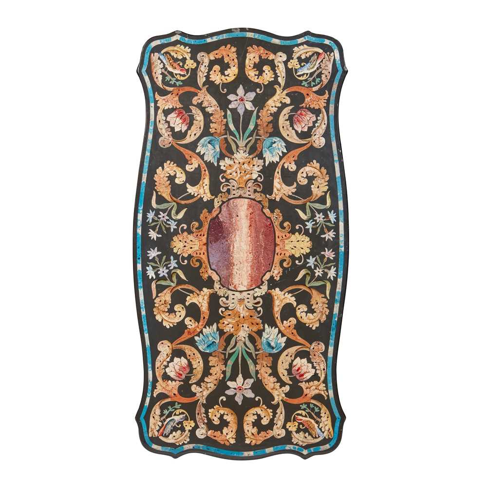 ITALIAN SCAGLIOLA TABLE TOP LATE