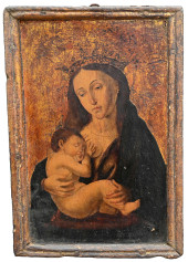 ITALIAN SCHOOL, 17TH C. MADONN