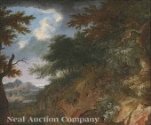 Italian School 18th c. "A Wood