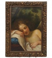ITALIAN SCHOOL 19TH C. 'OIL PA