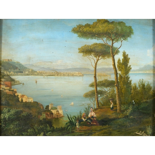 Italian School, 19th c -The Bay