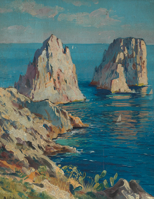 Italian School (20th Century) Capri