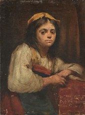 ITALIAN SCHOOL, A PAINTING, "G