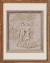 ITALIAN SCHOOL: AENEAS & ACHAT