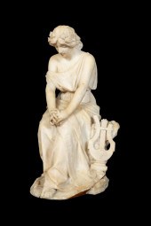 ITALIAN SCHOOL ALABASTER FIGUR