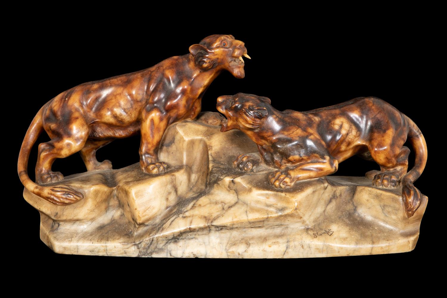 ITALIAN SCHOOL ALABASTER TWO