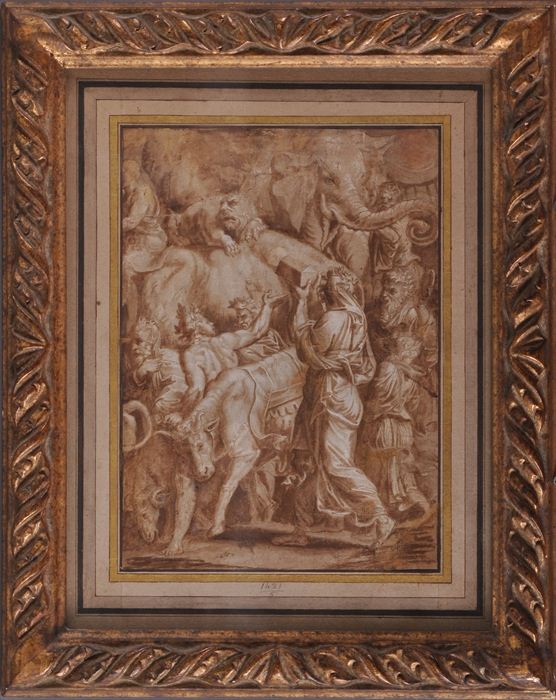 ITALIAN SCHOOL: ALLEGORICAL SCENE
