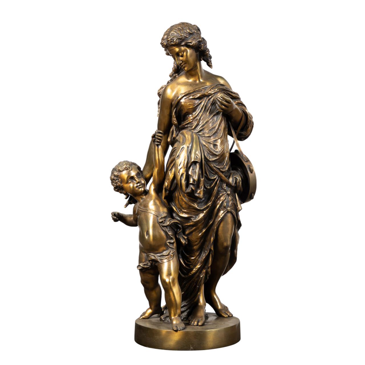 ITALIAN SCHOOL BRONZE SCULPTURE,
