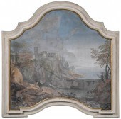ITALIAN SCHOOL CAPRICCIO LANDS
