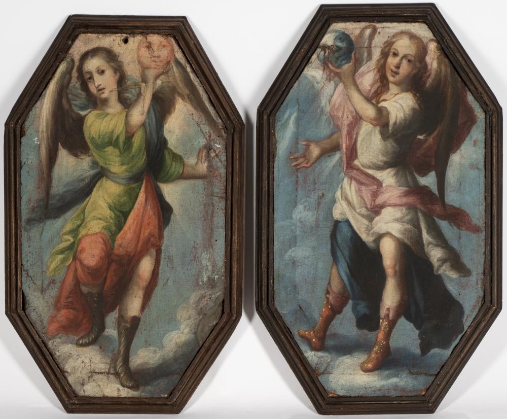 ITALIAN SCHOOL: CELESTIAL ANGELS