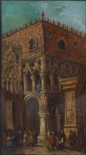 ITALIAN SCHOOL, CORNER VIEW OF