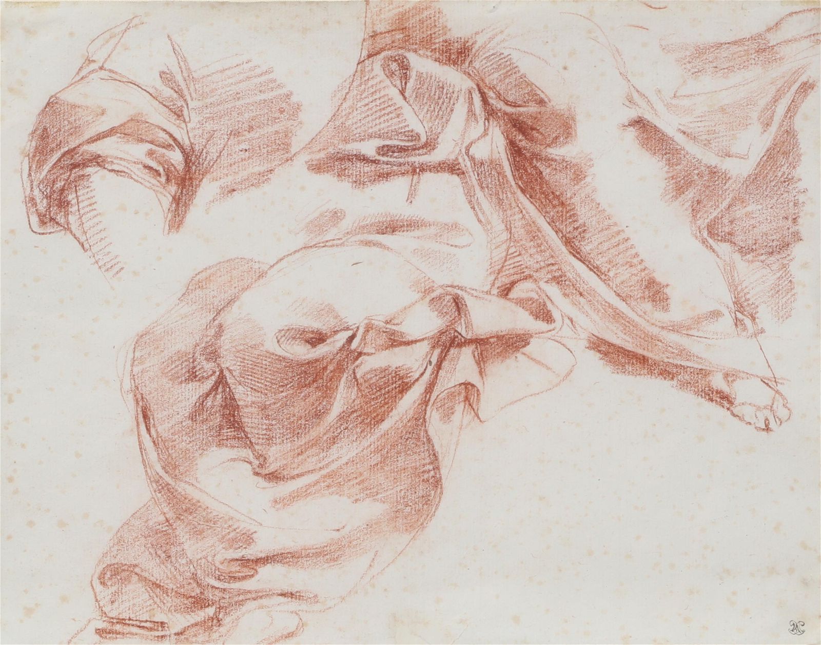 ITALIAN SCHOOL, DRAPERY