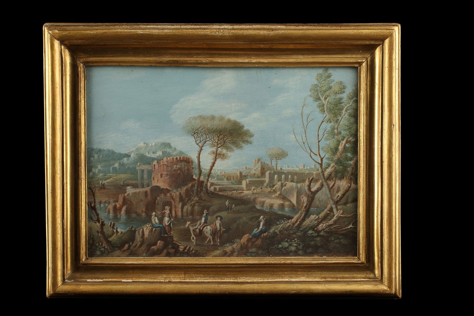 ITALIAN SCHOOL, FIGURES BEFORE A