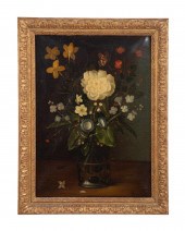 ITALIAN SCHOOL FLORAL STILL LI