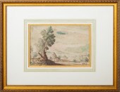ITALIAN SCHOOL, LANDSCAPE, POS