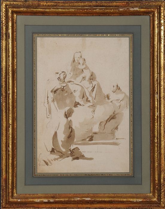 ITALIAN SCHOOL: MADONNA AND CHILD