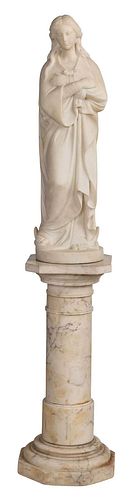 ITALIAN SCHOOL MARBLE SCULPTURE,