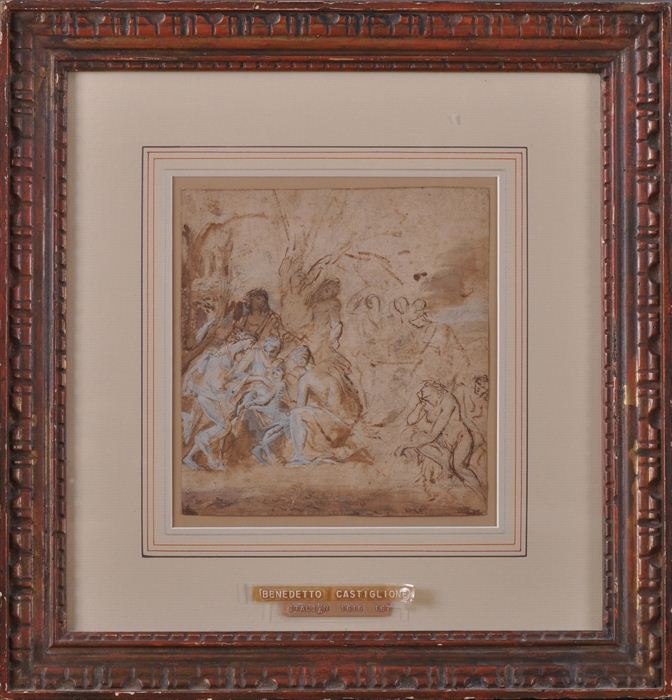 ITALIAN SCHOOL: MOTHER WITH CHILD