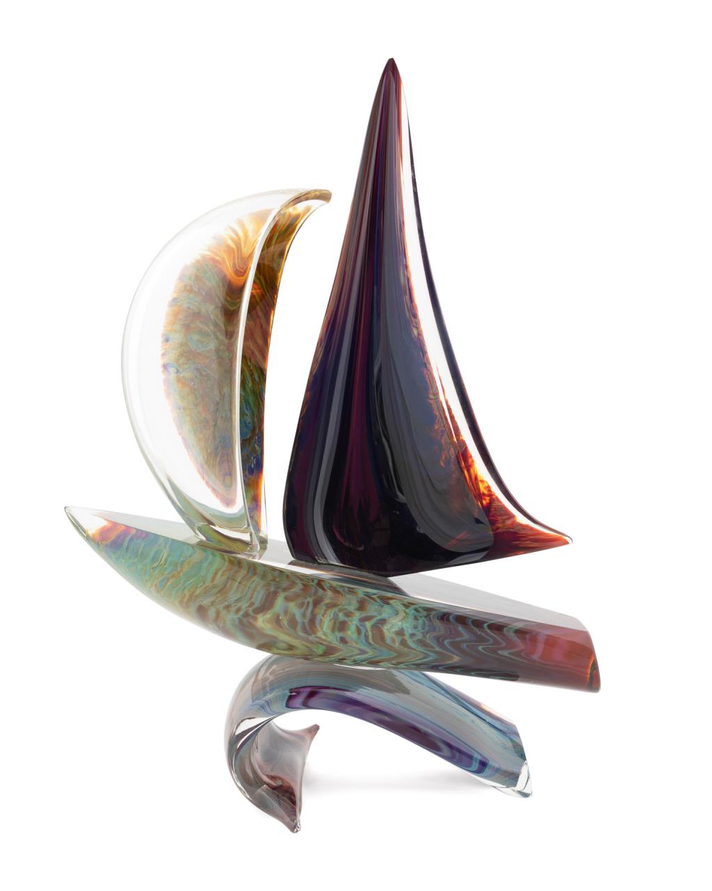 ITALIAN SCHOOL MURANO STYLE GLASS