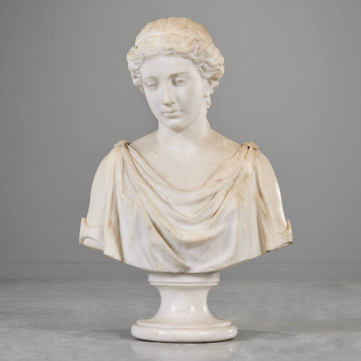 ITALIAN SCHOOL, NEOCLASSICAL MARBLE