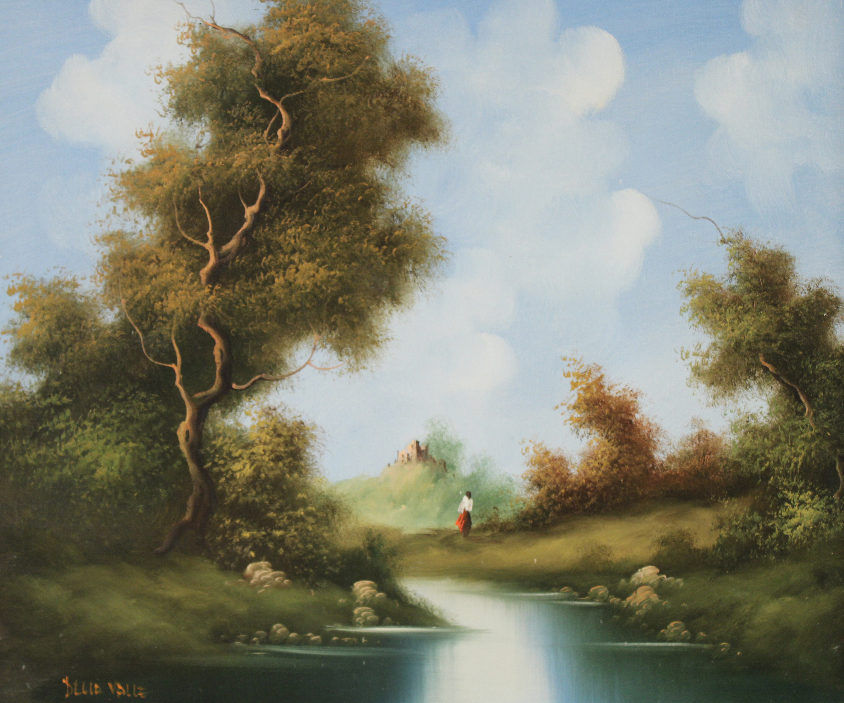 ITALIAN SCHOOL Oil on canvas