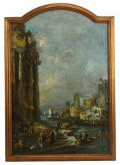 ITALIAN SCHOOL OIL ON CANVAS P
