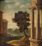 ITALIAN SCHOOL, OIL ON PANEL,