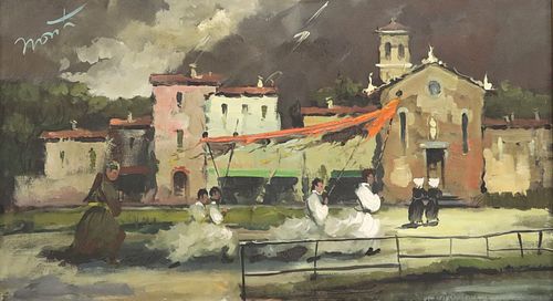 ITALIAN SCHOOL OIL PAINTING